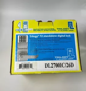 Trilogy DL2700IC/26D T2 Standalone Digital Lock Keyless Entry & Security - Picture 1 of 7