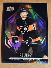 2022-23 Upper Deck Allure Hockey Black Rainbow #7 Sean Couturier - Flyers