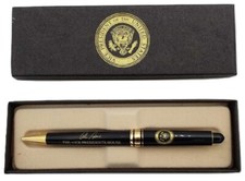 Al Gore Vice Presidents House Bankers Brand Pen With Presentation Box