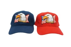 Eagle Cap / US EAGLE Flag / Eagle Flag Hat - Picture 1 of 7