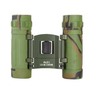 8x21 HD Pocket Binoculars Long Range Telescope BAK4 Prism for Outdoor 2024 NEW - Picture 1 of 5