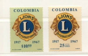 Colombia 1967 50° Lion serie cpl nuova integra MNH N3973 - Bild 1 von 1