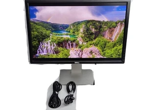 Dell U2412M 24" Widescreen HD Monitor 1920x1200 DisplayPort w/ Stand & Cables - Picture 1 of 10