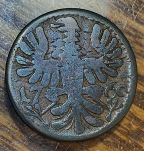 1760-MR Aachen 12 Heller Nice Original Fine KM-51 Neat Die Breaks CHRC - Picture 1 of 2