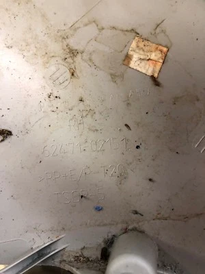 C Pillar Trim RH 62471 02151 Toyota Corolla 03 04 05 06 07 08 2008 2007 2006 Foto 1 de 3