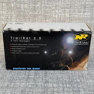 2005 NiteRider TrailRat 2.0 System Mountain Bike 6 Volt Halogen Light #6330 NEW - Picture 1 of 9