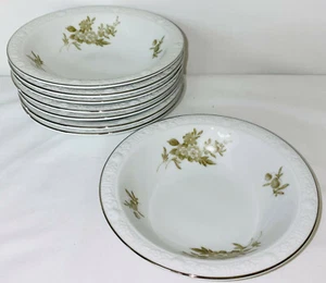 8 Mikasa* EXCELSIOR FINE CHINA*RADFORD*5 1/2" DESSERT BOWLS* #5511* - Picture 1 of 2