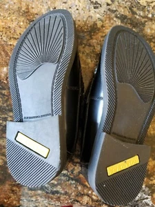 Kenneth Cole Reaction Loafers Penny Boys Shoes Black Leather Dress Up Size 13c - Picture 1 of 4