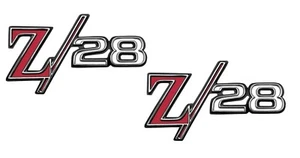 1969 Camaro Z28 Emblem - Pair - Licensed GM Part Made by OER- 3957935 - Bild 1 von 19