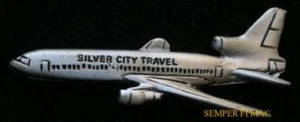 SPILLA IN PELTRO TRIJET L-1011 SILVER CITY LOCKHEEL L-1011 - Foto 1 di 1