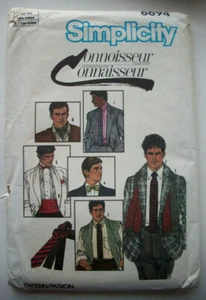 Connaisseur Men's accessories ties ascot cummerbund pattern 6694 - Imagen 1 de 2