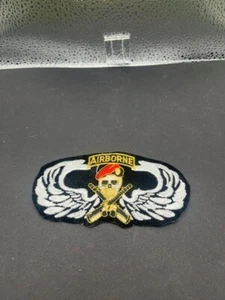 US Army Airborne Special Forces Sew On Parachute Wings Patch 4" - Picture 1 of 2