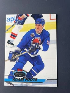 1993-94 Stadium Club #496 Adam Foote - Picture 1 of 2