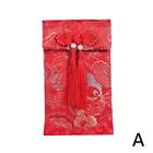 HongBao Traditional Chinese Wedding invitation Bag Envelope D1 Red New Year P4F0