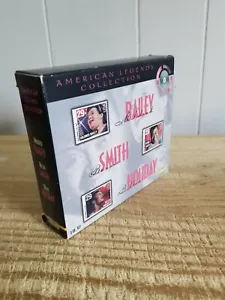 AMERICAN LEGENDS REMASTERED 3 CD SET.BAILEY MILDRED,BESSIE SMITH,BILLIE HOLIDAY - Picture 1 of 6