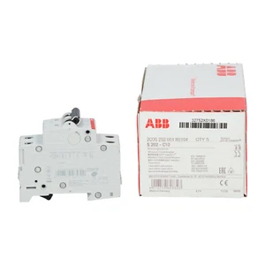 Abb 2CDS252001R0104 Miniature Circuit Breaker 2P New NFP (5pcs) - Picture 1 of 10
