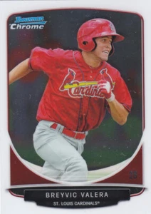 Breyvic Valera 2013 Bowman Chrome BCP167 Chrome Prospect Lot of 4 cards - Picture 1 of 1