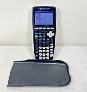 Texas Instruments TI-84 Plus C Silver Edition Graphing Calculator With Cover - Picture 1 of 4