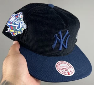 New York Yankees Mitchell & Ness Cap MLB WS Cord Side Patch Snapback Mütze - Bild 1 von 6