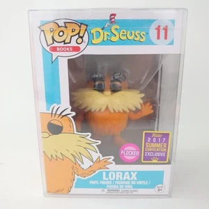 Funko Pop! Books: Dr Seuss #11 The Lorax (2017 Summer Con Exclusive) (Flocked) - Picture 1 of 5