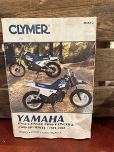 Clymer Repair Manual for 1981-2002 Yamaha PW 50 80 BW80 M492-2 - Bild 1 von 4