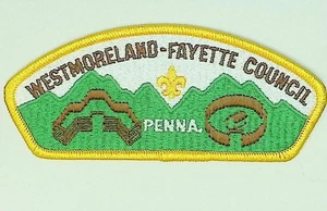 Westmoreland-Fayette Council Boy Scout Council Patch CSP Pennsylvania - Picture 1 of 2