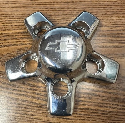 Chevrolet Blazer S10 GMC 2001-2005 Jimmy Sonoma OEM tapa central de rueda cromada Foto 1 de 4