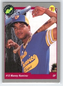 Manny Ramirez - 1991 Classic Draft Picks #10 - Cleveland Indians - Picture 1 of 2