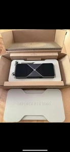NVIDIA GeForce RTX 5080 Founders Edition 16GB GDDR7 Grafikkarte - Brandneu - Bild 1 von 3