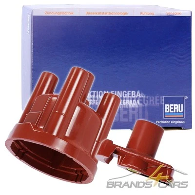 BERU VERTEILERKAPPE + VERTEILERFINGER FÜR VW POLO 6N 6N1 1.0-1.6 86C 1.0 6K - Bild 1 von 4