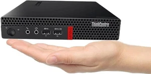 Lenovo M910q Tiny Mini PC Desktop i7-7700T 32GB 512GB NVNE SSD WiFi WIN 11 - Picture 1 of 6