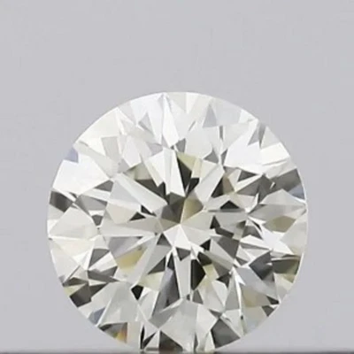 GIA CERTIFIED 0.18 Ct 100% Natural Diamond Loose Round Cut 3 mm M/VS1 Clarity - Image 1 of 4