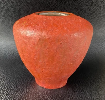70 Jahre Ruscha FAT Lava Keramik Vase Vulkano - Bild 1 von 4