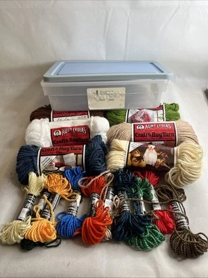 Lote De Colección De 16 Materiales Para Atar Mosca Y Plantilla Hilo Artesanal Todos Los Colores Pesca Foto 1 de 4