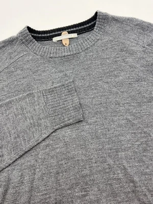 SmartWool Sweater Mens Size Medium Merino Wool Blend Crew Neck Gray Outdoor - Image 1 of 4