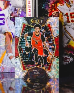 Mira telescópica Panini Select #107 Lonzo Ball Prizm 2021-22 - Imagen 1 de 2
