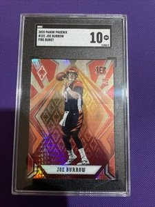 2020 Panini Phoenix - Rookies Joe Burrow #101 Fire Burst (RC) SGC 10 Bengals MVP - Bild 1 von 6