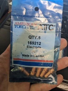 ATTC 169212 PLASMA ELECTRODE PKG/5 IN MILLER-STYLE - Picture 1 of 4
