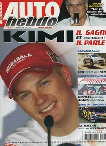 AUTO HEBDO Nr. 1590 28.3.2007 RÄIKKÖNEN ASTON MARTIN VANTAGE FIAT ABARTH NASCAR - Bild 1 von 1
