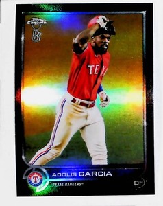 2022 Topps Chrome Ben Baller Edition #25 Adolis Garcia Texas Rangers   free ship