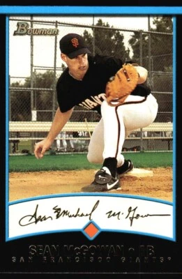 2001 Bowman Sean McGowan #324 San Francisco Giants - Image 1 of 2