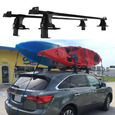 Portaequipajes portaequipajes 54" para Acura MDX SUV portaequipajes con cerraduras Foto 1 de 4