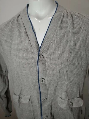 Cárdigan suéter Ted Baker London para hombre beige talla 5  Foto 1 de 4