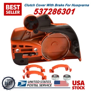 Clutch Brake Cover With Brake 537286301 For Husqvarna 455 460 NEW # 546354301 US - Picture 1 of 6