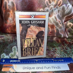 THE PELICAN BRIEF 1992 AUDIO BOOK (4 Cassettes) JOHN GRISHSAM - Picture 1 of 6