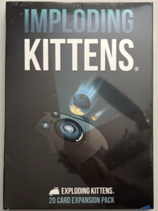 Imploding Kittens - 20 Card Expansion Pack for Exploding Kittens - NEW/SEALED - Picture 1 of 2