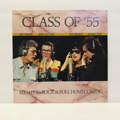 Vinyl Class of '55 Carl Perkins, Jerry Lee Lewis Roy Orbison, Johnny Cash NM/VG+ - Image 1 of 3