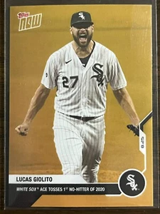 2020 Topps Now #ODB-4 Lucas Giolito Chicago White Sox - Picture 1 of 2