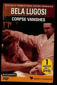 THE CORPSE VANISHES DVD Stars Bela Lugosi Another Mad Scientist Classic Film - Picture 1 of 2