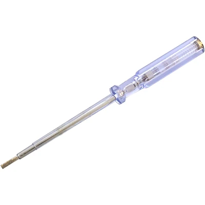 PROUSER Mains Circuit Tester Screwdriver Voltage Pen Electrical Testing Tool 19cm AC DC